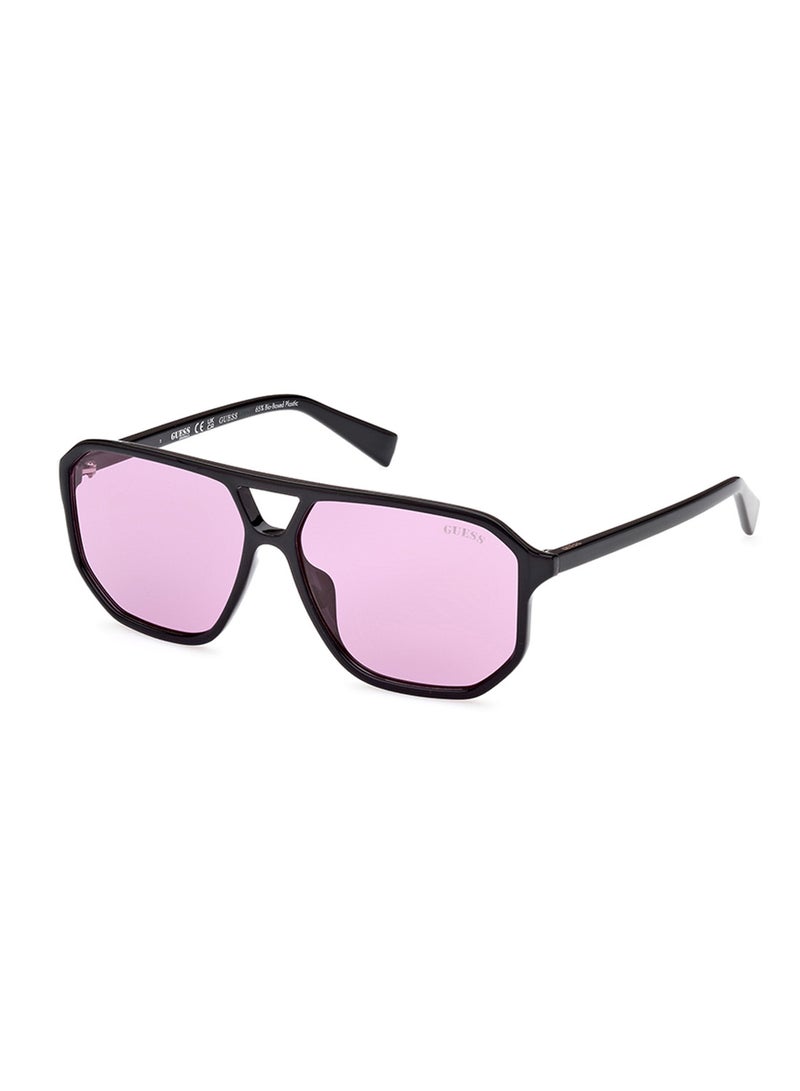 GUESS Unisex UV Protection Navigator Shape Sunglasses - GU827601Y58 - Lens Size: 58 Mm - Image 1